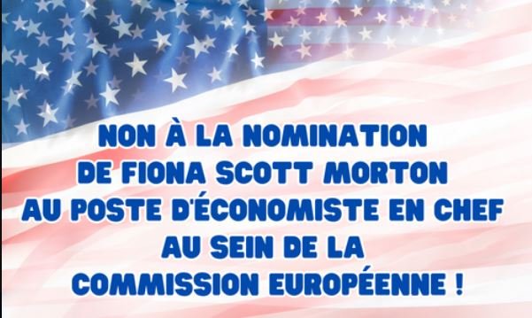 BESOIN DE VOTRE SIGNATURE SUR CETTE PETITION - Smartrezo et le Mouvement des Acteurs Locaux Solidaire de la pétition dénonçant la nomination de l'Américaine Fiona Scott Morton 