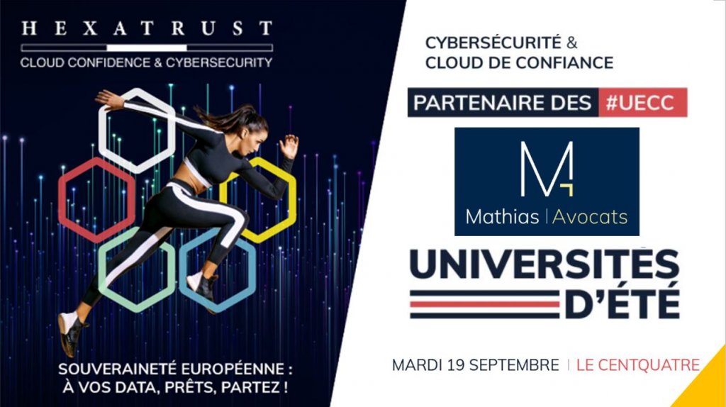 HEXATRUST  UECC2013 - Mathias Avocats est partenaire de la 9ème édition des Universités d’été de la Cybersécurité et du #Cloud de #Confiance !