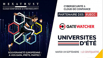 HEXATRUST  UECC2013 - GATEWATCHER est partenaire de la 9ème édition des Universités d’été de la Cybersécurité et du #Cloud de #Confiance !