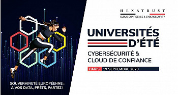 HEXATRUST  UECC2013 - Les Université d’Été de la Cybersécurité et du Cloud de Confiance sont de retour le 19 septembre 2023 !