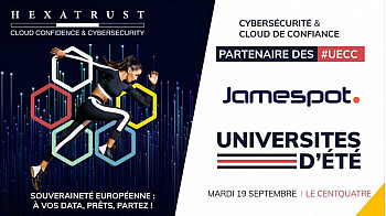 HEXATRUST  UECC2013 - Jamespot est partenaire de la 9ème édition des Universités d’été de la Cybersécurité et du #Cloud de #Confiance !