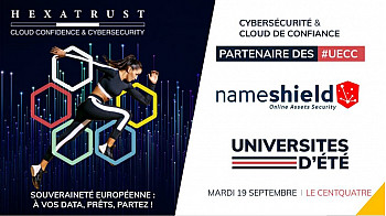 HEXATRUST  UECC2013 - Nameshield est partenaire de la 9ème édition des Universités d’été de la Cybersécurité et du #Cloud de #Confiance !