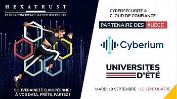 HEXATRUST  UECC2013 - CYBERIUM est partenaire de la 9ème édition des Universités d’été de la Cybersécurité et du #Cloud de #Confiance !