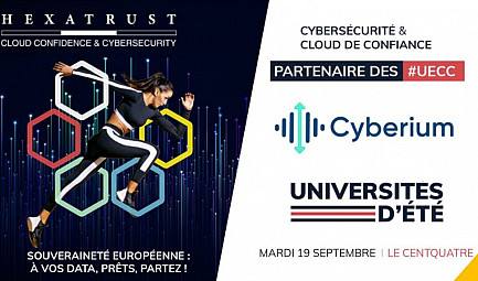 HEXATRUST  UECC2013 - CYBERIUM est partenaire de la 9ème édition des Universités d’été de la Cybersé..