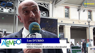 TV Locale Corse - Luc D'URSO PDG de la société de Cybersécurité ATEMPO au micro de TéléPaese Acteurs-Locaux Corse