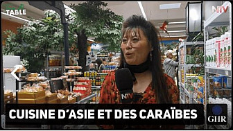 TV Locale Nantes - Visite de 'Asian&Caraibe' un supermarché spécialisé dans les produits de cuisine d’Asie et des Caraïbes