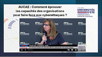 Souveraineté Numérique aux  UECC 2025  -  Cybersécurité avec Pascale PEREZ co-fondatrice d' AUCAE 