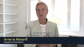 HEXATRUST UECC2023 -  Anne Le-Henanff  Député du Morbihan membre de la Commission Supérieure du Numérique et des Postes