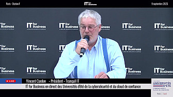 Souveraineté Numérique aux  UECC 2025  -  Rencontre avec Vincent Cardon Président de Tranquil IT