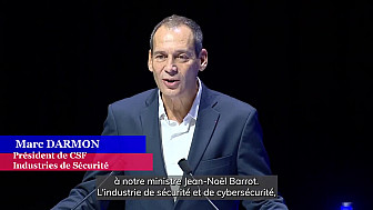 UECC2023 de la Cybersécurité et du Cloud d'HEXATRUST - Intervention de Marc DARMON et Michel PAULIN au sujet du CSF du 'Numérique de Confiance'.