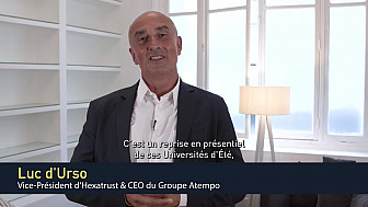 HEXATRUST UECC2023 - Luc D'URSO - Vice-Président d'Hexatrust & CEO du Groupe ATEMPO