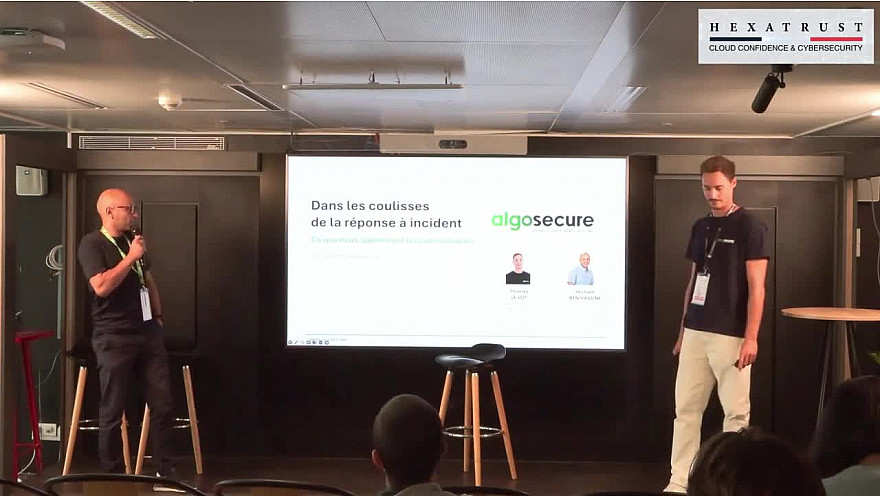 Acteurs Locaux du Numérique -  Aux UECC2026 d'Hexatrust  - ALGOSECURE : Dans les coulisses de la réponse à incident 